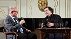 Pianist Pierre-Laurent Aimard und der Musikwissenschaftler Wolfgang Rathert Bild: Pianist Pierre-Laurent Aimard und der Musikwissenschaftler Wolfgang Rathert