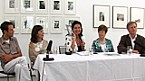 Amanda Hopkinson, Nicolette Roeske, Sabine Coelsch-Foisner und Kurt Kaindl Bild: Amanda Hopkinson, Nicolette Roeske, Sabine Coelsch-Foisner und Kurt Kaindl