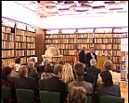 Bild: Bibliotheksaula der Universitt Salzburg - Erffnung des Leopold Kohr-Forschungszentrums